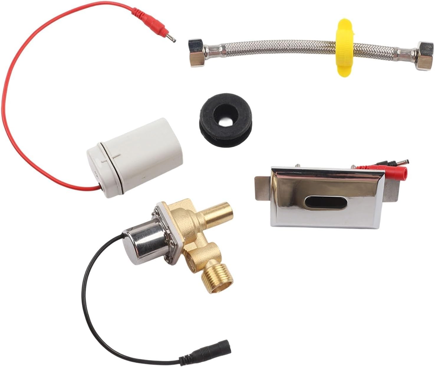 Urinal Sensor Fully Automatic Infrared Sensor Urinal Toilet Flush Solenoid Valve(A)