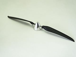 Dancing Wings Hobby RC Airplane Parts Folding Propeller H10 13.5x7 Spinner Size D38 * H34mm and Motor Shaft Diameter Ï†4.0 with CNC Aluminum Alloy Spinner (LS-ZDJ-03-002)