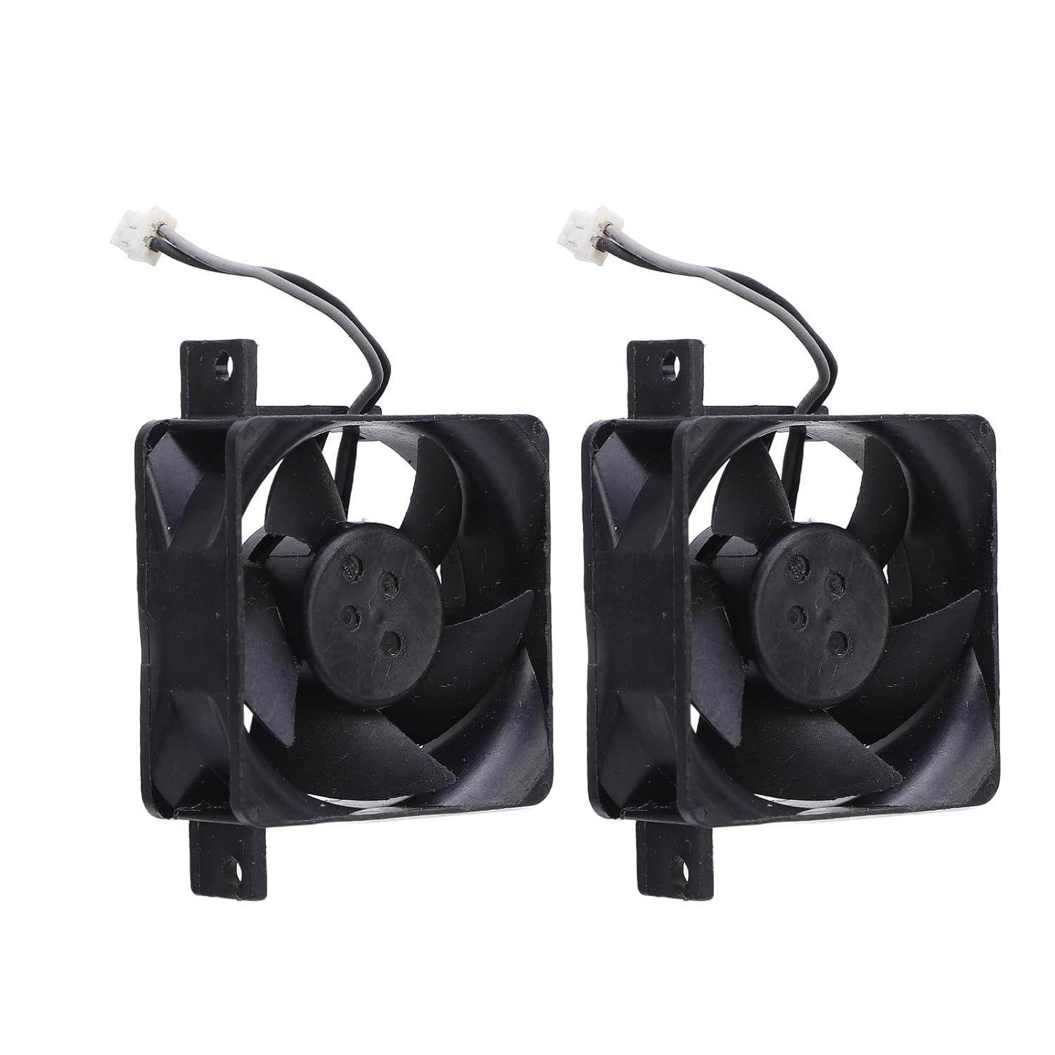 2Pcs Game Console Cooling Fan Built in Replacement Internal Heat Dissipation Fanner External Cooling Fans