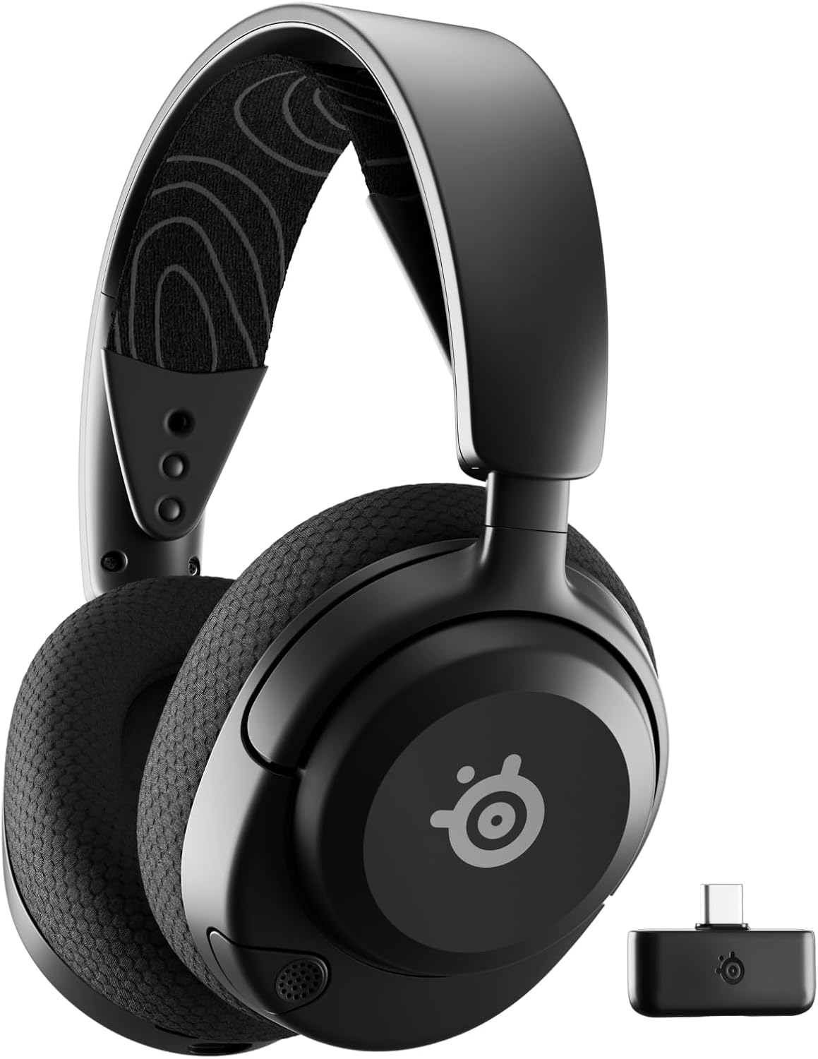 SteelSeries Arctis Nova 5 Wireless Multi-System Gaming Headset — Neodymium Magnetic Drivers — 100+ Audio Presets — 60 HR Battery — 2.4GHz or BT — ClearCast Gen2.X Mic — PC