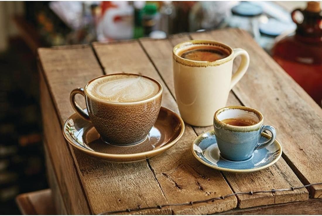 Olympia Kiln Cappuccino Cup - Moss - Porcelain - 340 ml 12 Oz - 6 pc 5 61+WSkRV67S. AC SL1100