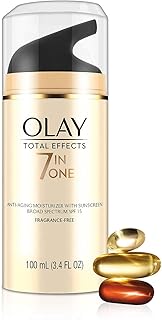 Olay Total Effects 7-in-1 Anti-Aging Fragrance Free SPF15 Moisturizer, 3.4 fl oz