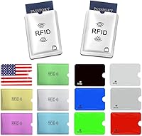 Vista 8 de Funda para tarjeta de crédito, 14 unidades, fundas RFID para tarjetas de crédito para protección contra robo de identidad