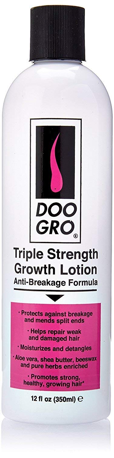 DOO GRO Triple Strength Anti-Breakage Growth Lotion, 12 oz (Pack of 4)