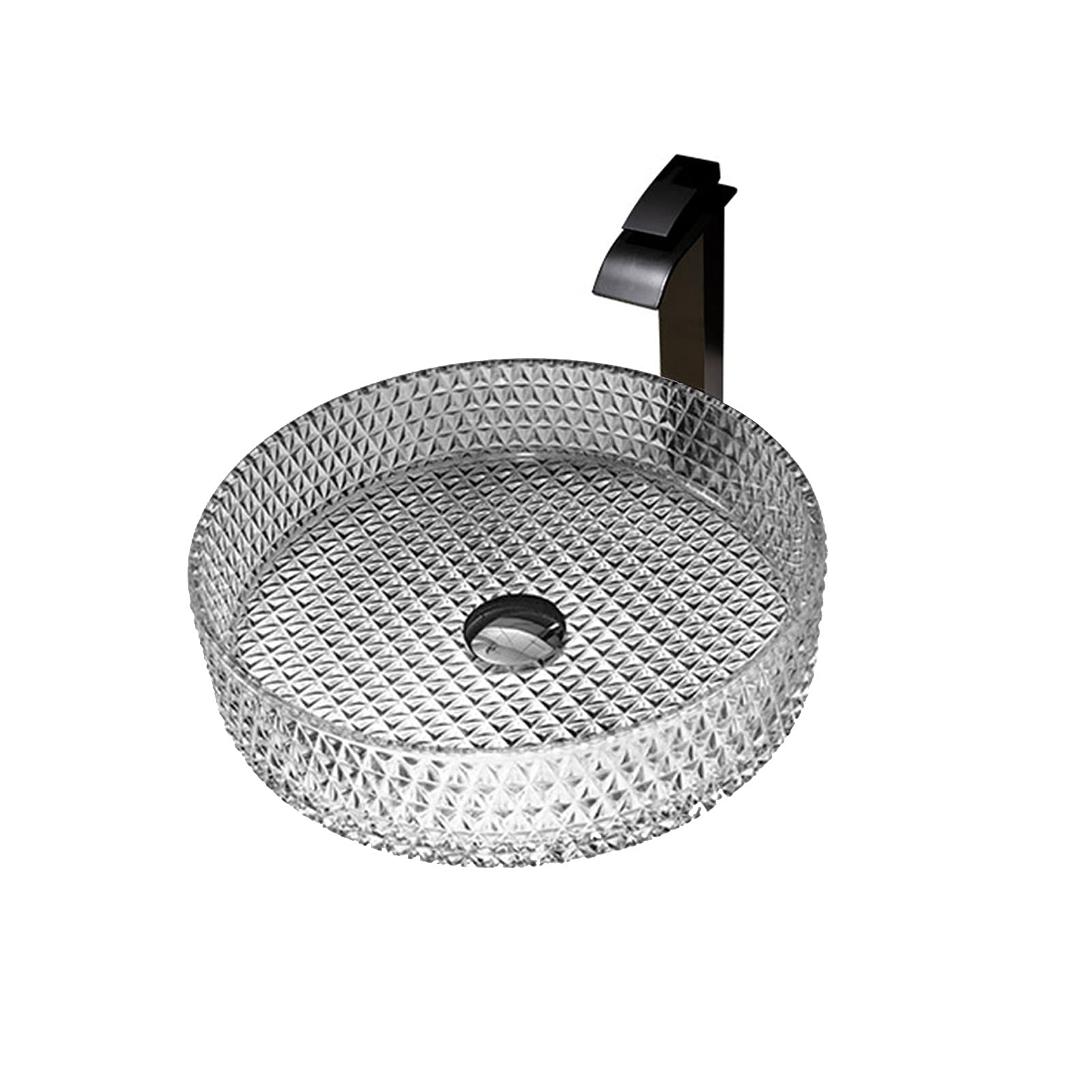 Lavabos de cristal transparentes para crear un baño relajante y único
