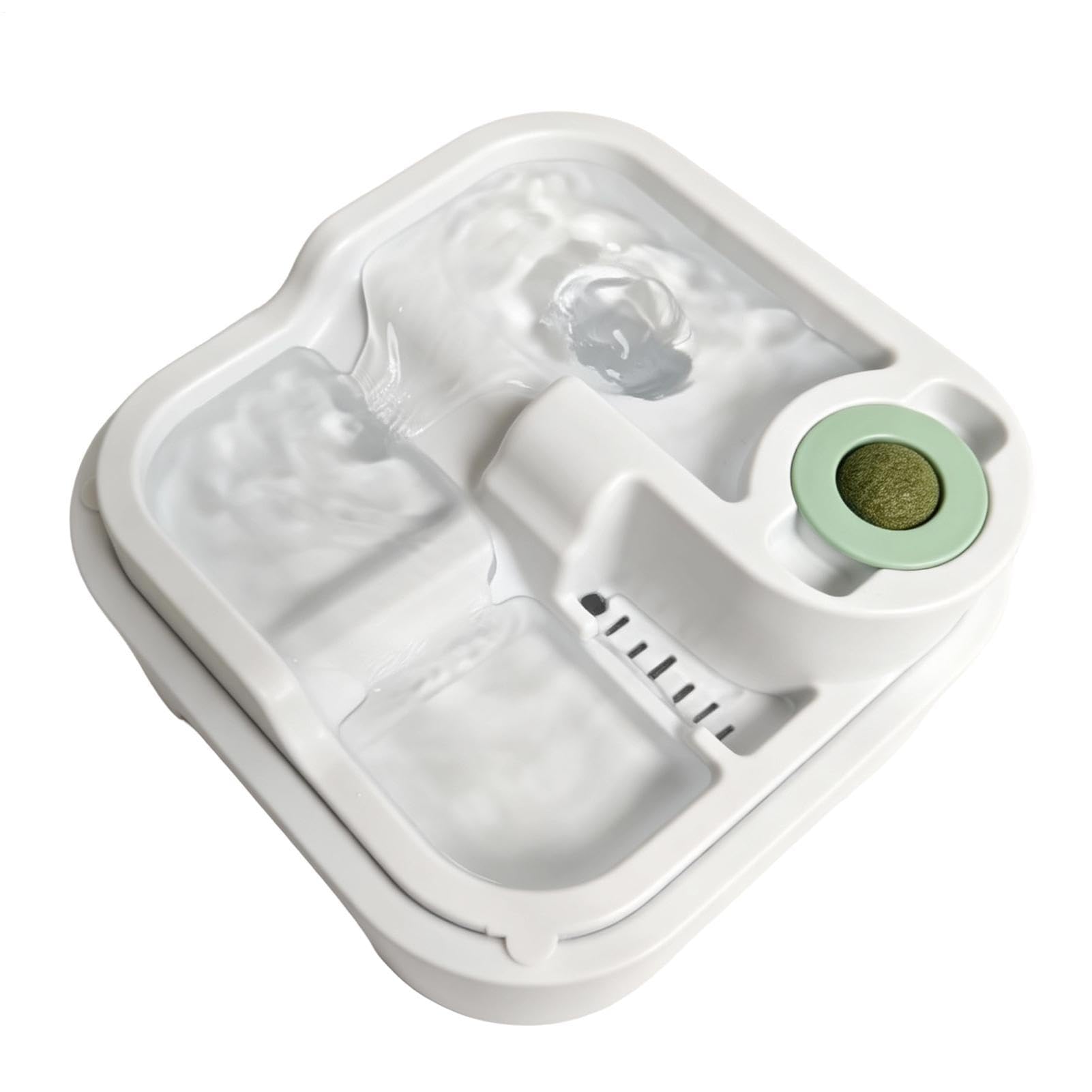 Fuente de agua silenciosa automática para gatos de gran capacidad para