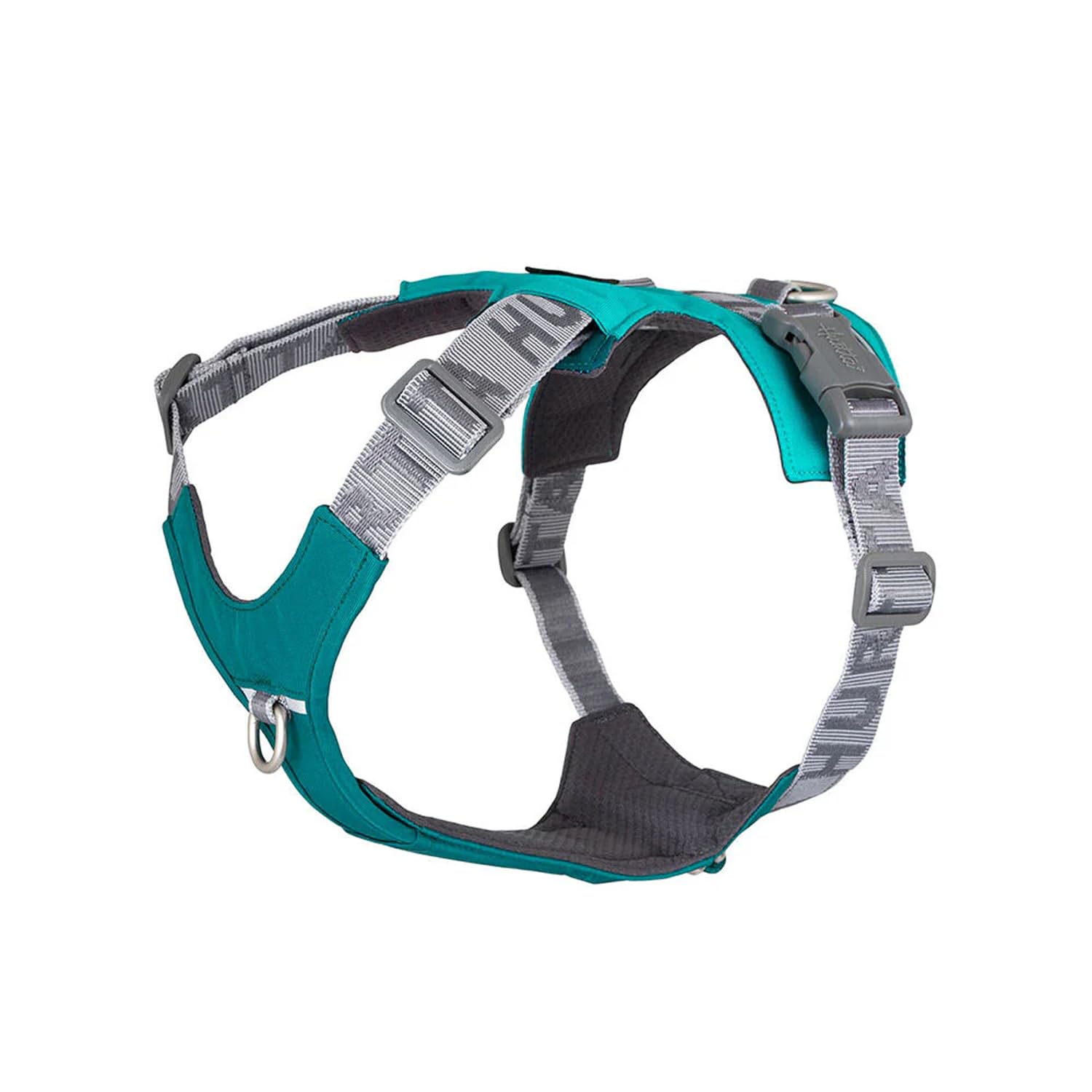 Hurtta Rover Dog Harness (Peacock, Turquoise, 75-95 cm)
