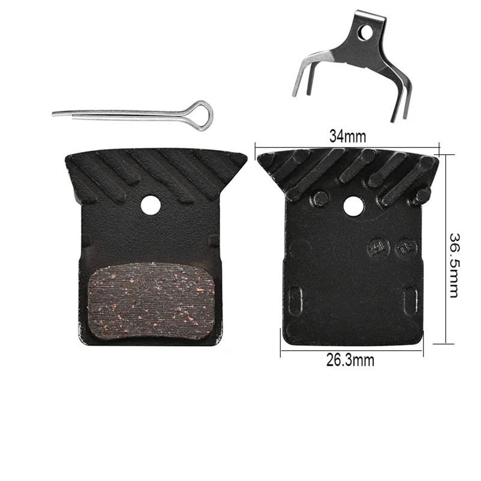 Pastilla De Freno para Shimano L03A para Ultegra R9170 R8070 R7070 RS805 RS505 XTR M9100 K02S Pastillas Disipación Calor Cerámica Pastillas Freno(6 Pairs)