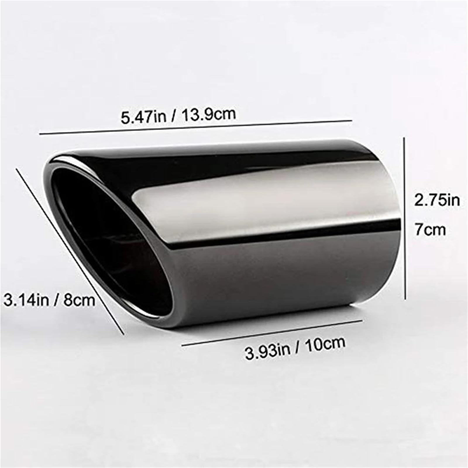Cubiertas Universales Para Tubos De Punta Silenciador Escape Coche