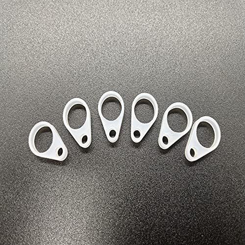 Silicone Loops Bte Hearing Aid Clip Adaptor, A Part Of Anti-Lost Lanyard Protector Bte Clip Holder Rope, Size Mini (Three Pieces,9.9Mm) #TOP3