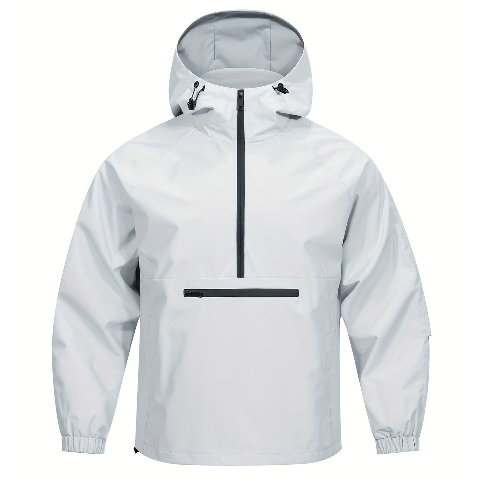 Sudadera Sin Mangas Hombre Chaquetas De Lluvia con Capucha para Hombre, Invierno, Poncho Informal, Otoño Sudaderas Unisex Chaqueta Hombres Cremallera Gimnasio Camisetas Manga Ropa