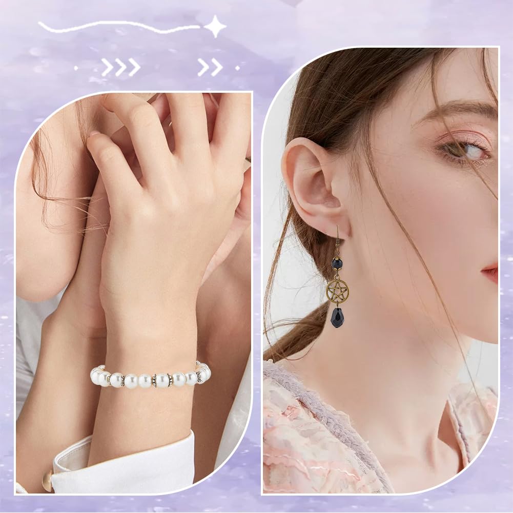 112 Pièces Capuchons De Perles Florales Métal - Or, Argent, Noir Pour Bijoux DIY