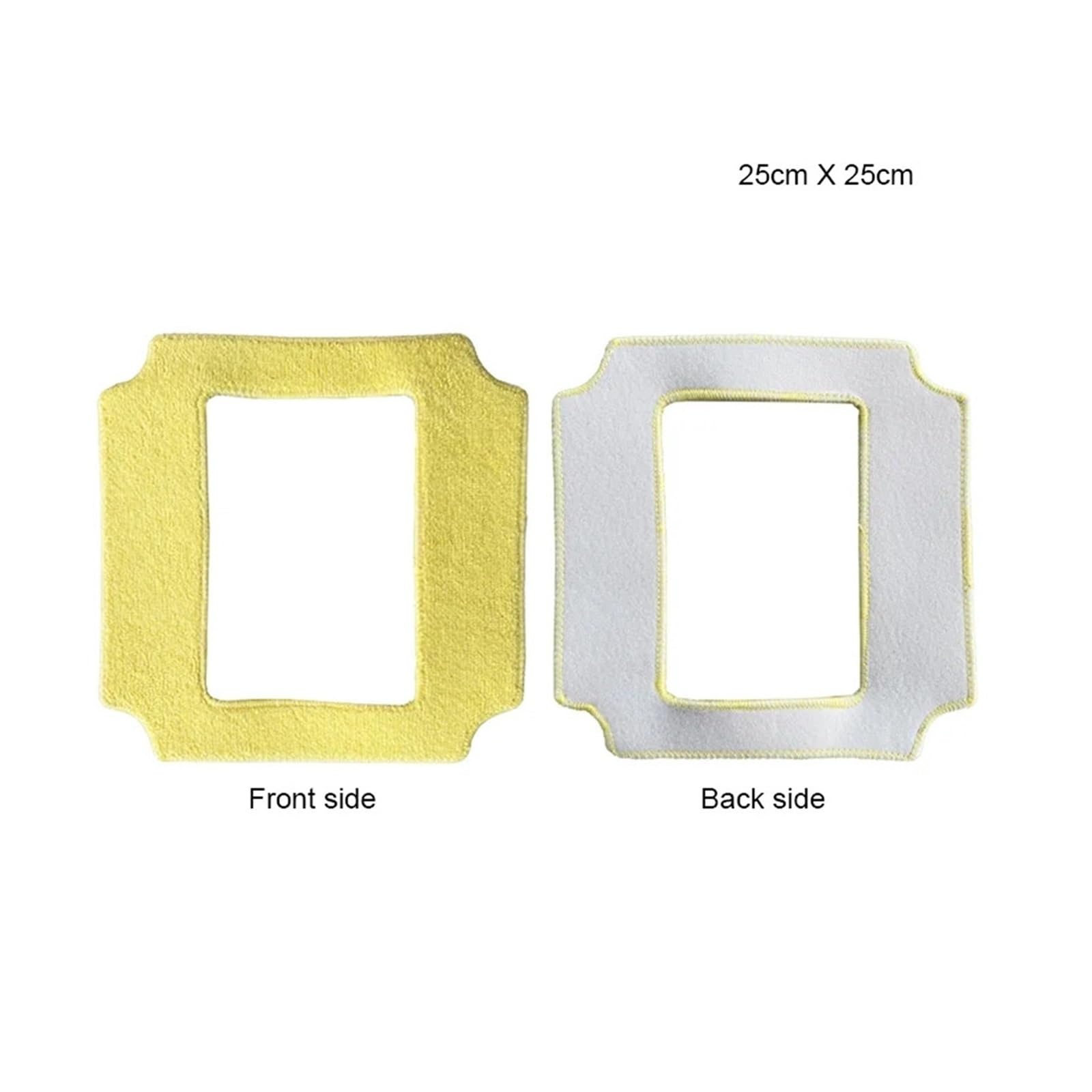 Panno Robot for Finestre Giallo for Robot for Finestre WIN660 / RL880 / RL1180 RL2988 RL3325 RL3368 QHC004 Stracci Di Ricambio Accessori | 8PCS