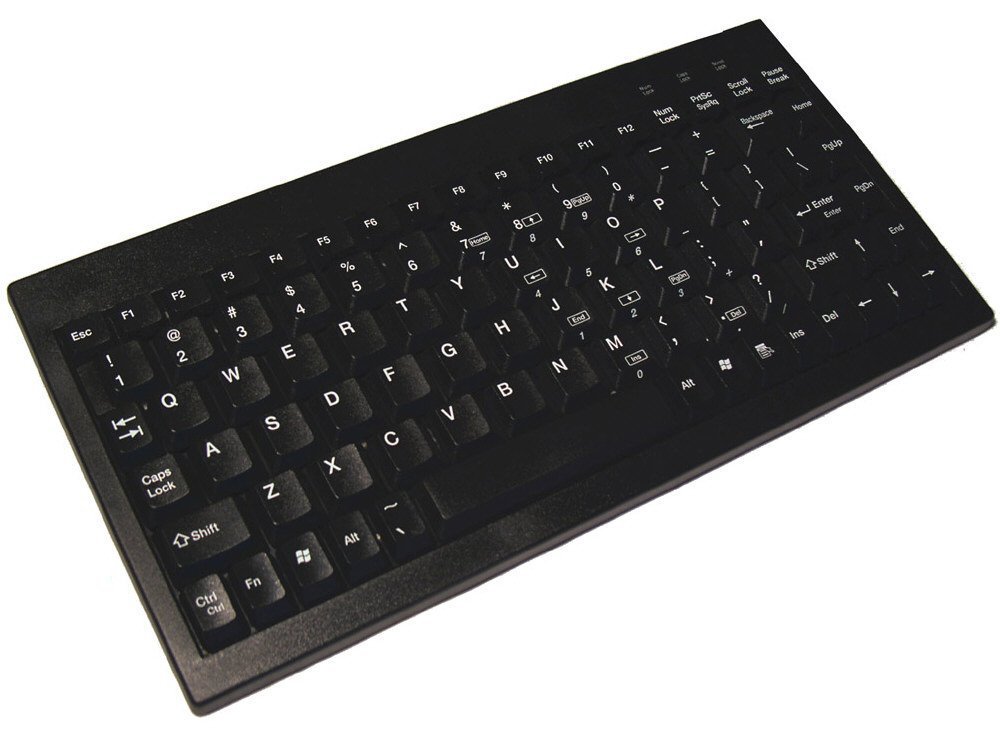 Adesso ACK-595UB Mini USB Keyboard - Black