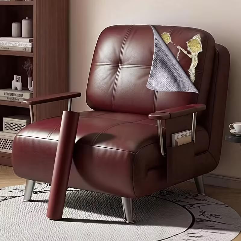 Leather Repair Patch Self Adhesive for Sofa Car Seat Furniture (Dark Wine, 30X90 CM)-image-27