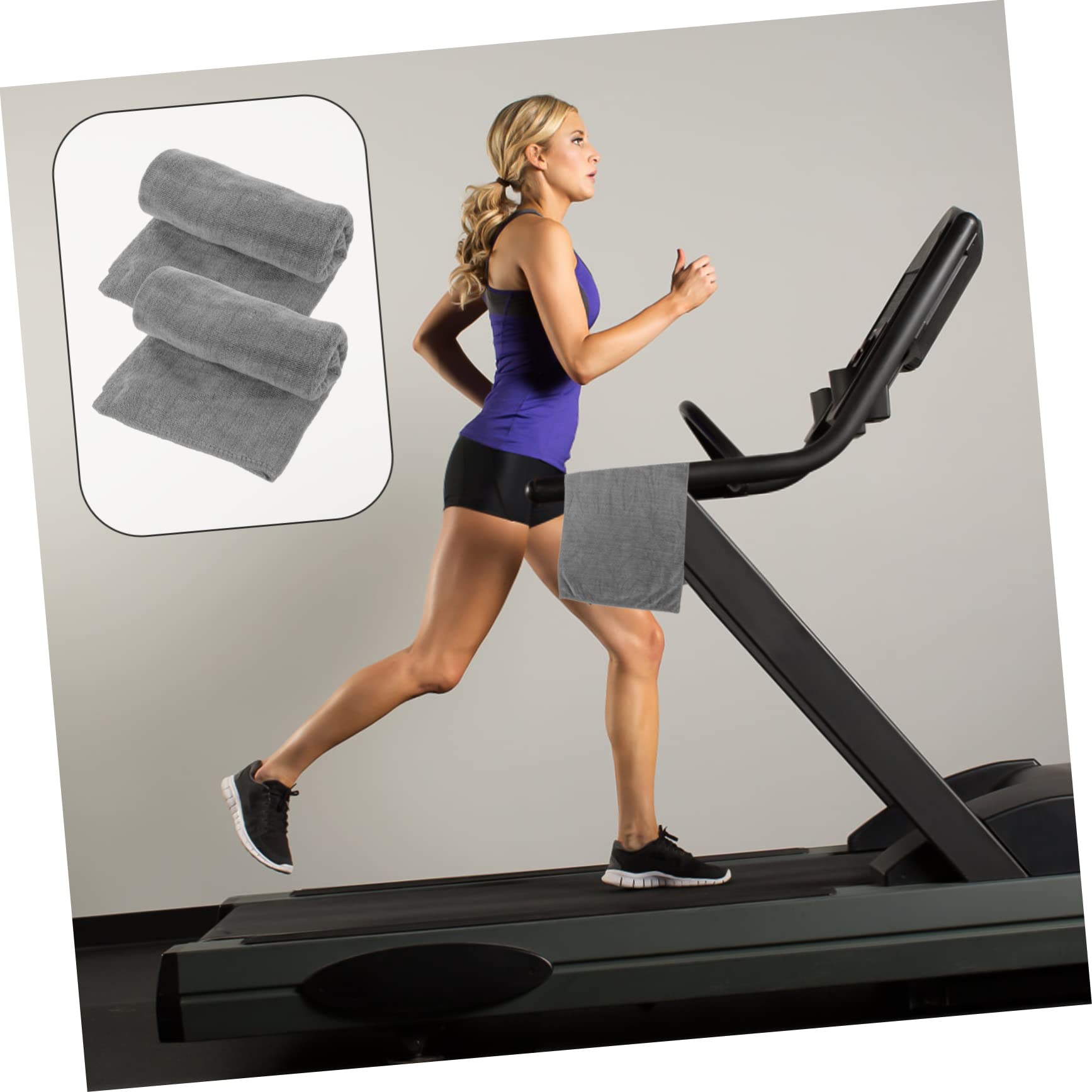 BESPORTBLE 4pezzi Asciugamani Sportivi Microfibra Asciugamani Assorbenti e Velocemente Asciutti Per Fitness Escursioni e Campeggio Comfort e Portabilità Per Attività All Aperto