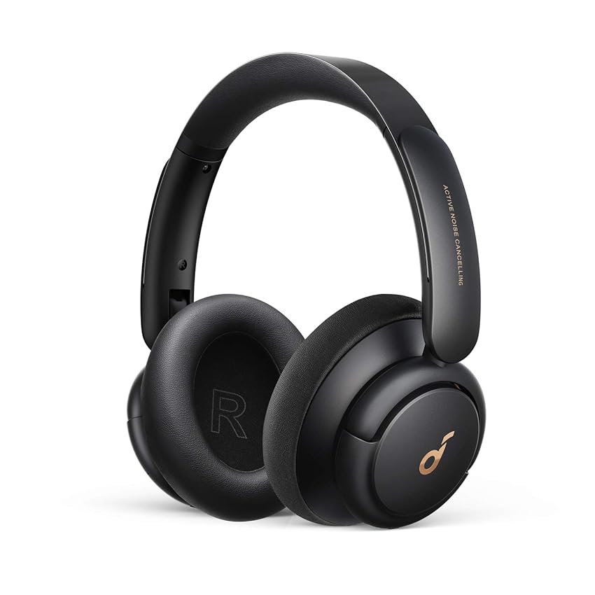 Immagine del prodotto Cuffie ibride Soundcore Anker Life Q30 canc. attiva rumore mod. multiple, suono alta ris, 40 ore di ripr, chiamate chiare, ric. rapida, auricolari morbidi, cuffie Bluetooth, viaggi, ufficio e casa