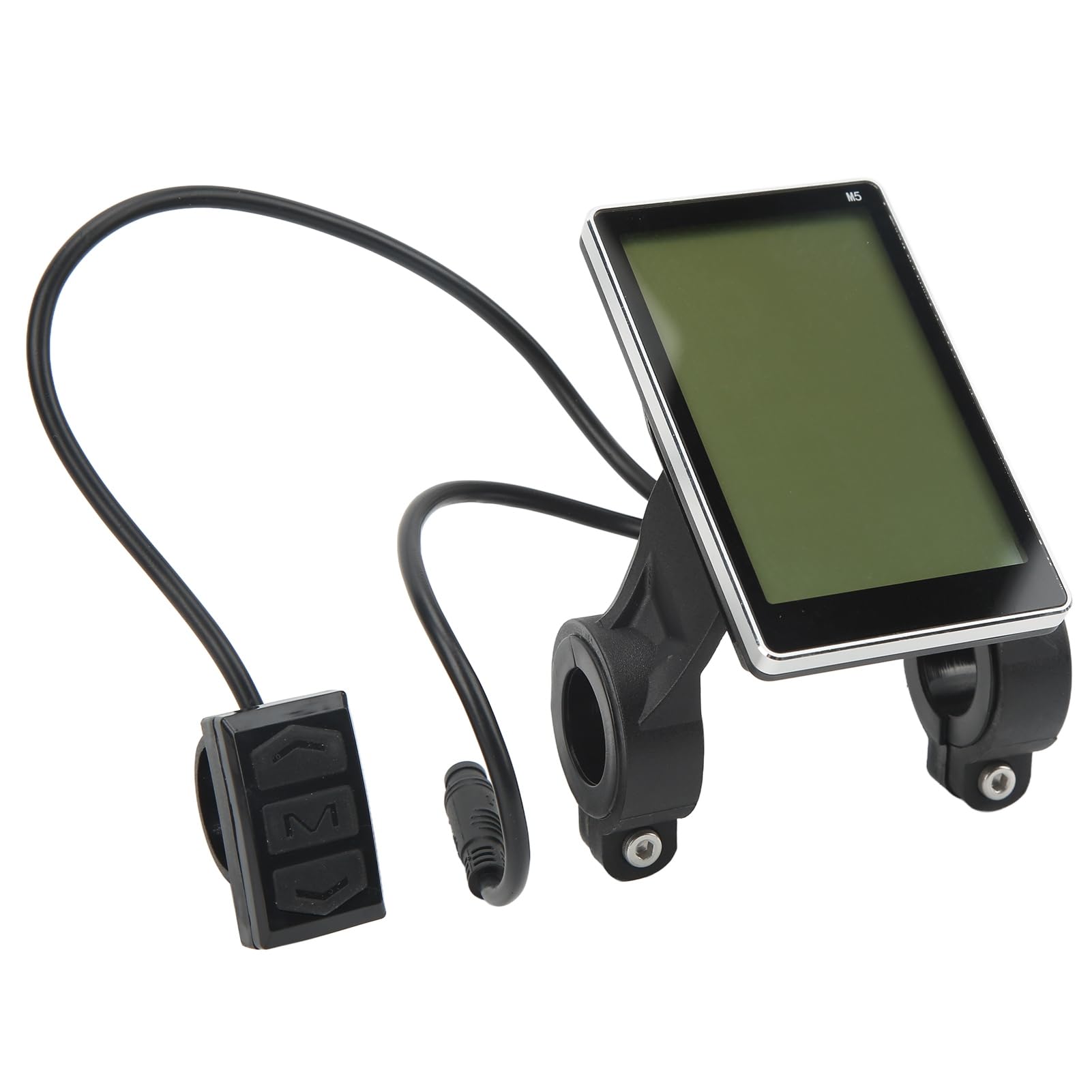 Display per Bici Elettrica, Pannello di Controllo Digitale LCD Impermeabile Universale a 6 Pin Accessori di Ricambio con Connettore per Bici Elettriche, Scooter