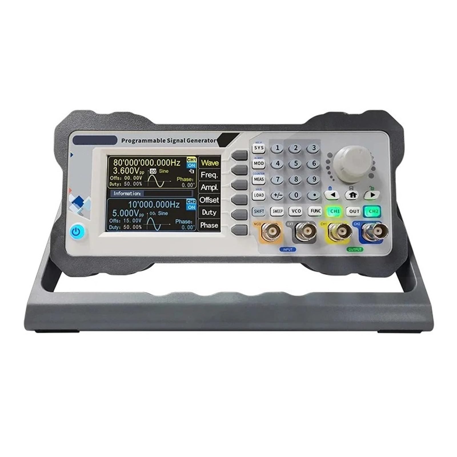 Generador De Señal PSG9060/PSG9080, Funciones Programable 60MHz, Formas Onda Arbitrarias Duales Con Control Bluetooth Estable Y Fiable(PSG9080)