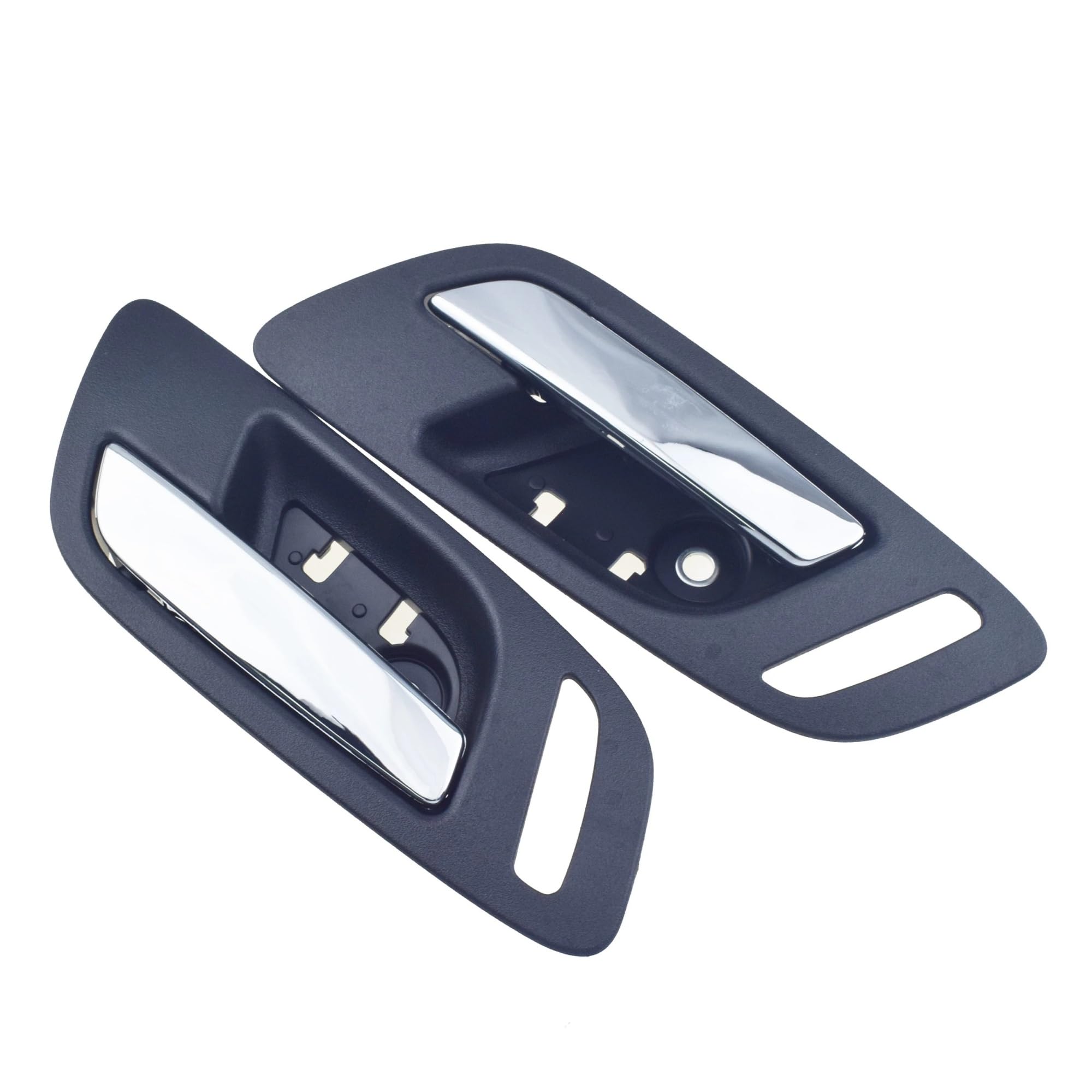 Hufagyg Front Lh Rh Pair For Chrome Inside Door Handle Front Rear Left Or Right