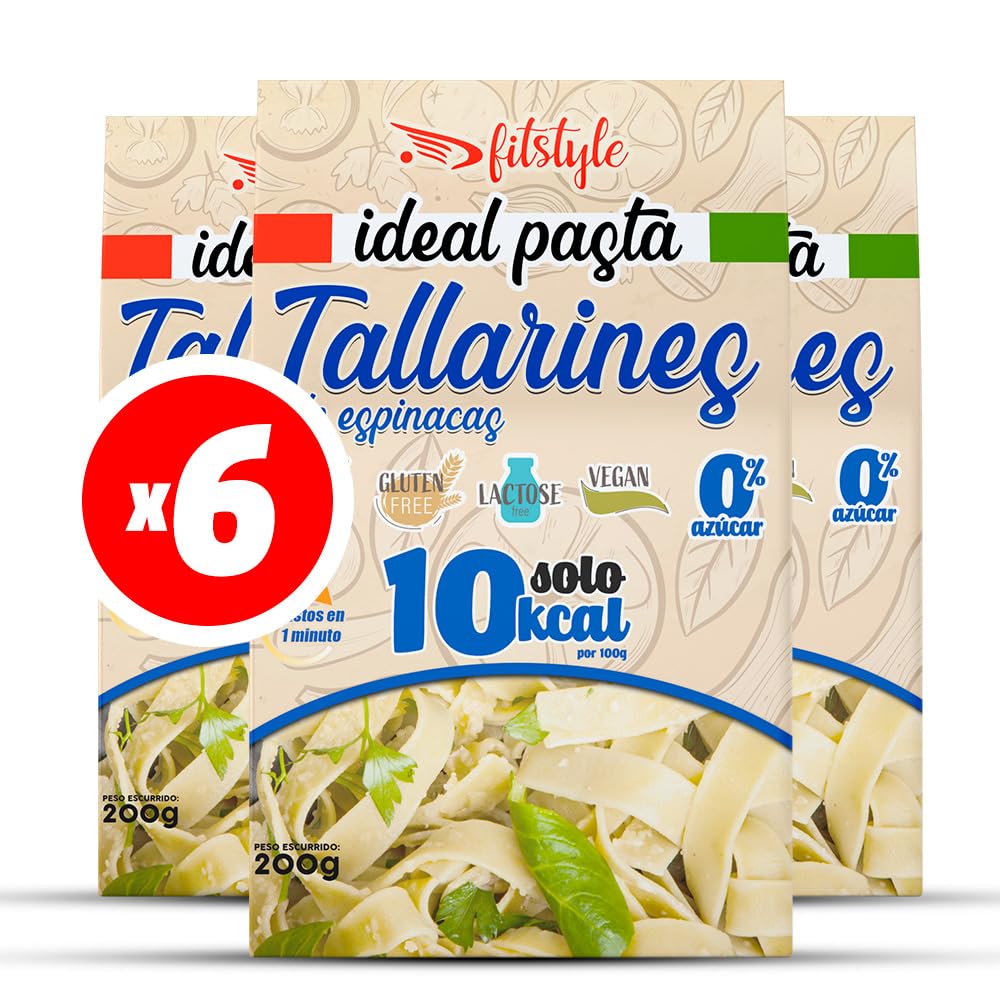 (x6) Pasta Konjac FITstyle | Konjac | Sin calorías | Saciante | Escurrir, aliñar y listo (6 x Spaghetti) — view 7