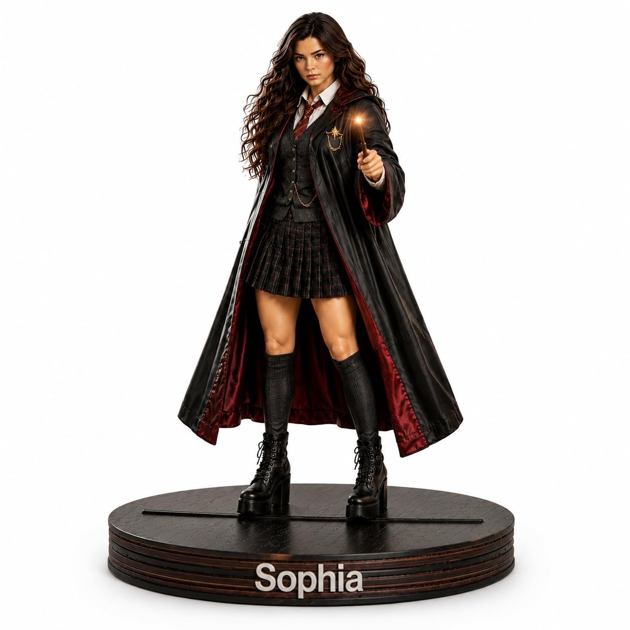 Personalised Gothic 3d Figurine from Photo Halloween Decorations Plaque