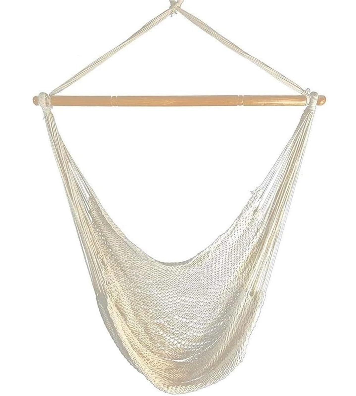 Hamak Ultralekki, Hammock 135X100CM Styl Skandynawski Hamak Przenośny Dormitorium Sypialnia Krzesło Kryty Odkryty Huśtawka Ogrodowa Wiszące Łóżko na Kemping, na Zewnątrz