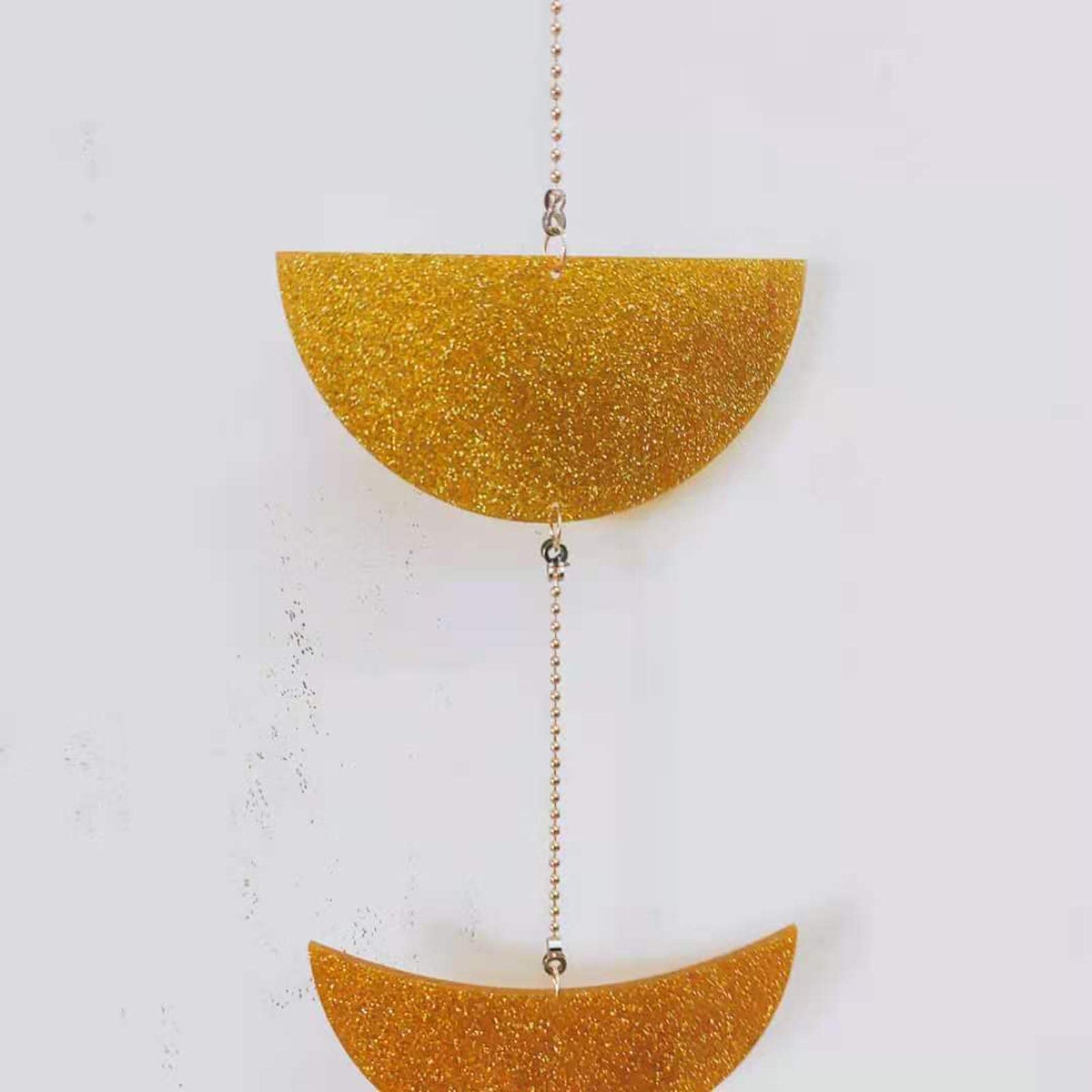 Décoration Murale En Bois Avec Phases De La Lune - Style Bohème