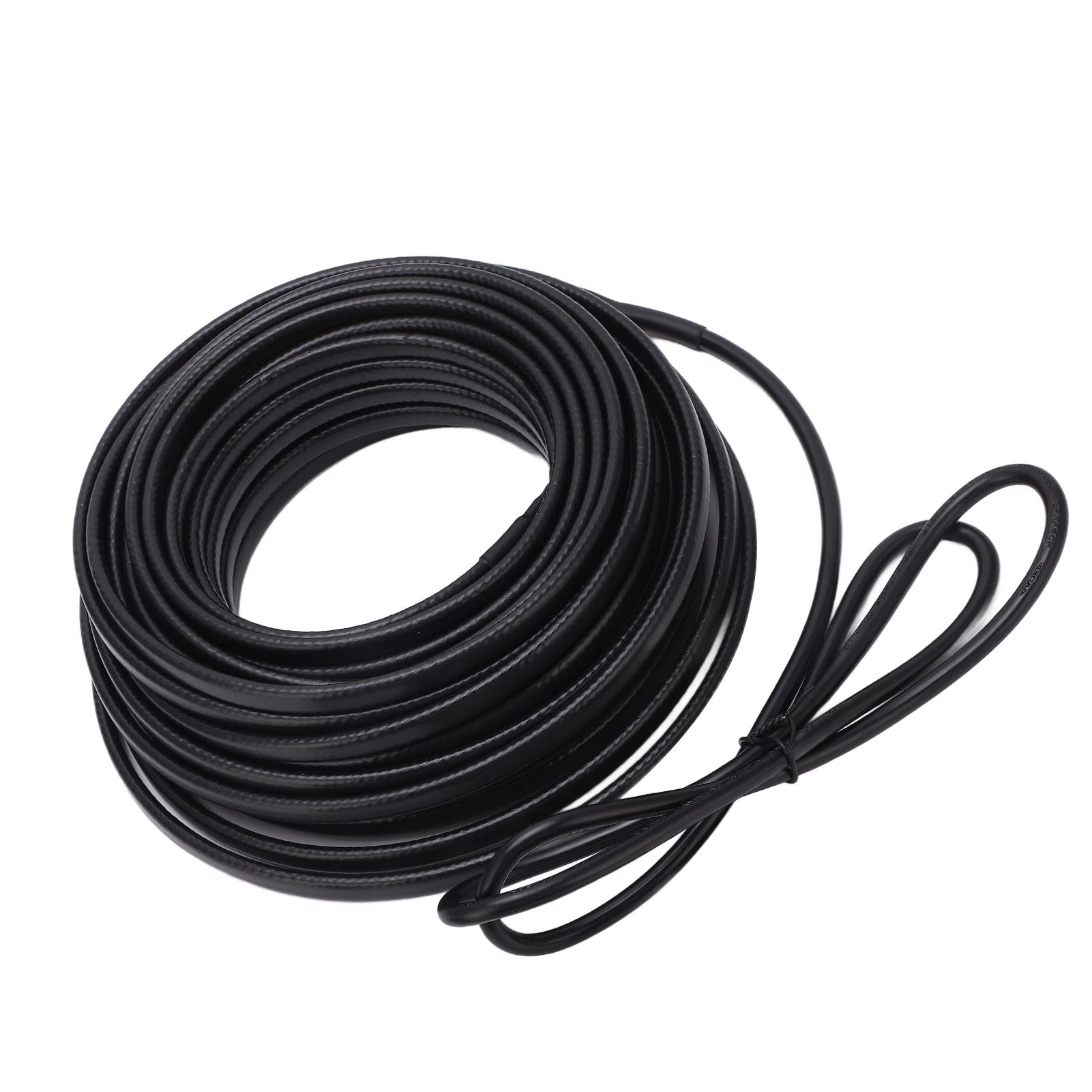 Przewód Grzejny, Elektryczny Przewód Grzejny Proste Okablowanie o Długości 20 Metrów z wtyczką do Rur Metalowych PVC PEX (Wtyczka UE 220 V)
