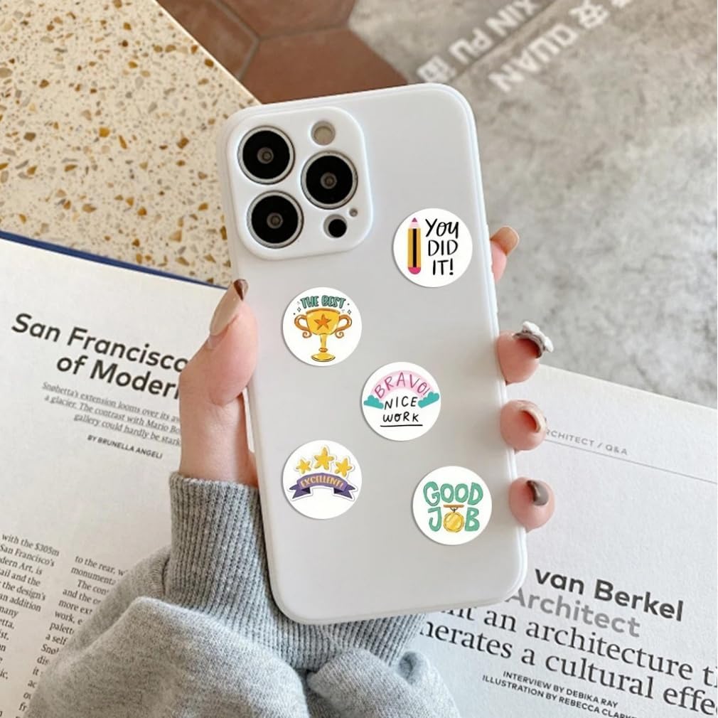 500 Pcs Motivational Stickers Good Job Praise Labels for Teachers Classroom Rewards, Student Incentives