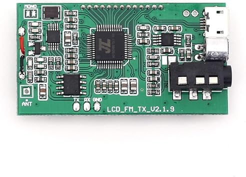 FM Transmitter Modul PLL 87-108 MHz Stereo Digital Wireless Mikrofon Board mit LCD Display