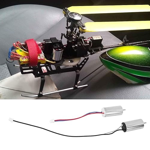 Miniatura 4 de ViaGasaFamido 4 unids 44000RPM Micro Brush Motor DC 3.7V Micro Coreless Cepillado Motores 0.394x0.787 in Coreless Micro DC Motor para Robot Drone