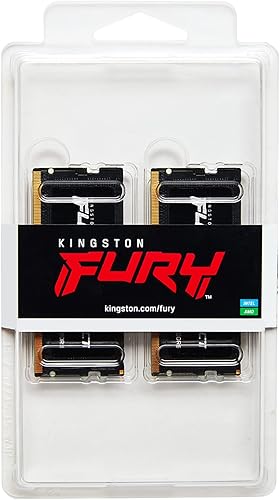 Miniatura 3 de Kingston FURY Impact 32GB (2x16GB) 6400MTs CL38 DDR5 SODIMM  Intel XMP 3.0  Plug N Play  Memoria para portátil  Kit de 2  KF564S38IBK2-32