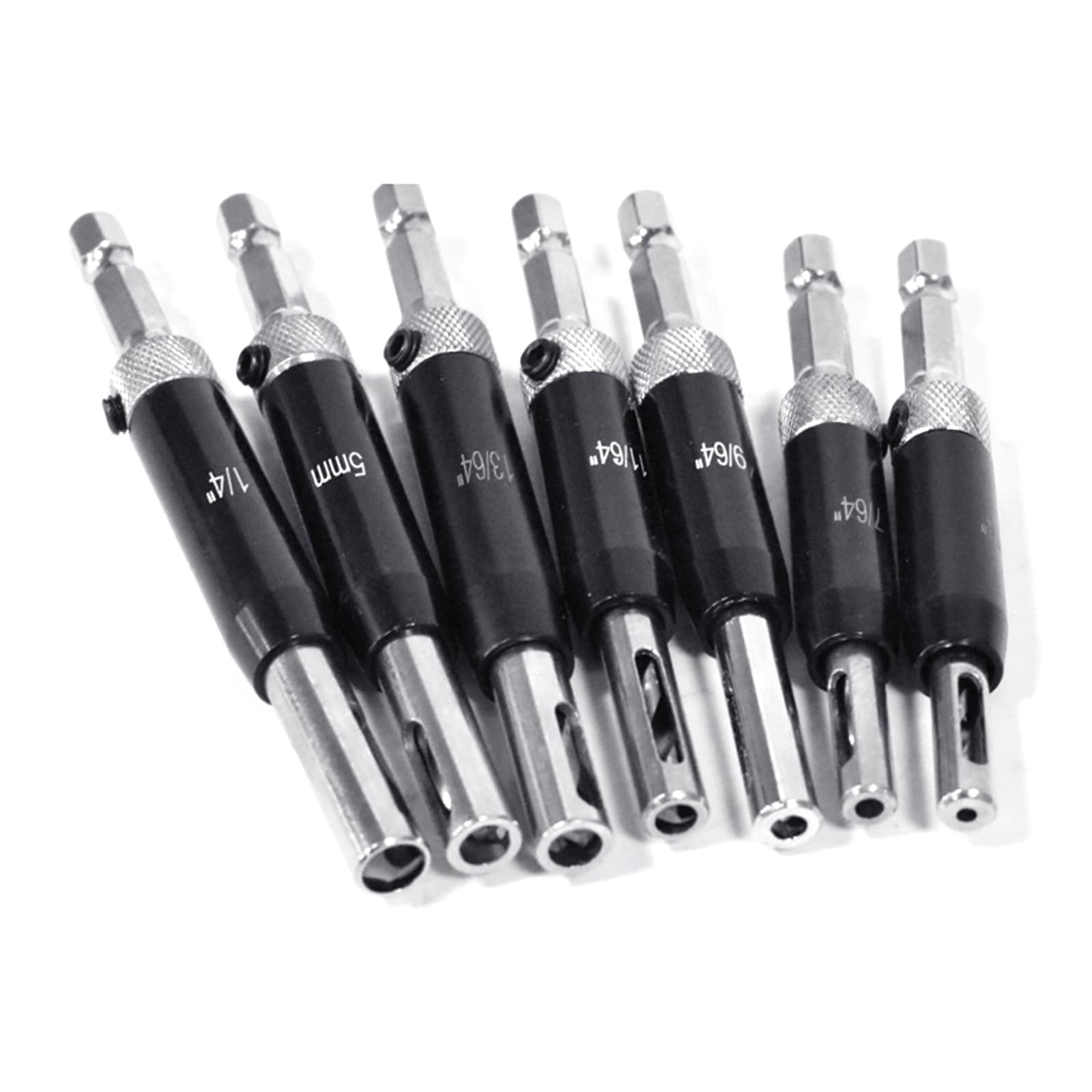Set di punte per trapano di centraggio ad alta precisione Strumento di perforazione di precisione Lavorazione del legno per la perforazione del legno efficiente e pulito Trapano per la lavorazione del