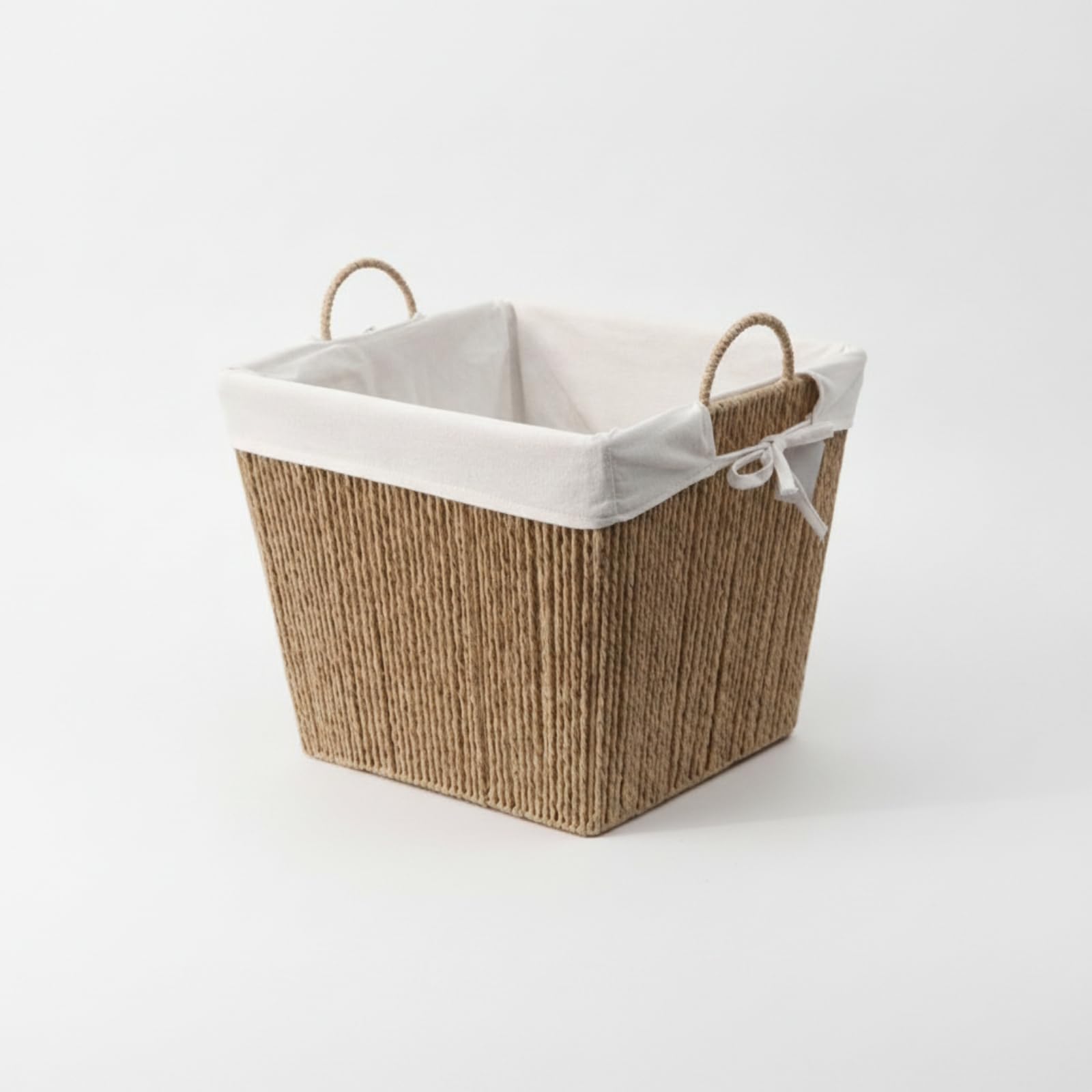 Cesta Portaoggetti con Manici Robusto, L