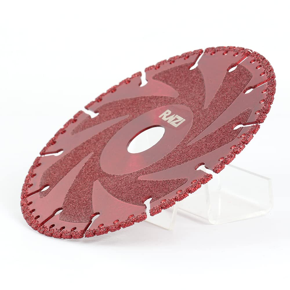 Raizi - Disco diamantato per taglio a vuoto da 150 mm, per legno, plastica, granito, marmo, alluminio, muratura, cemento, acciaio