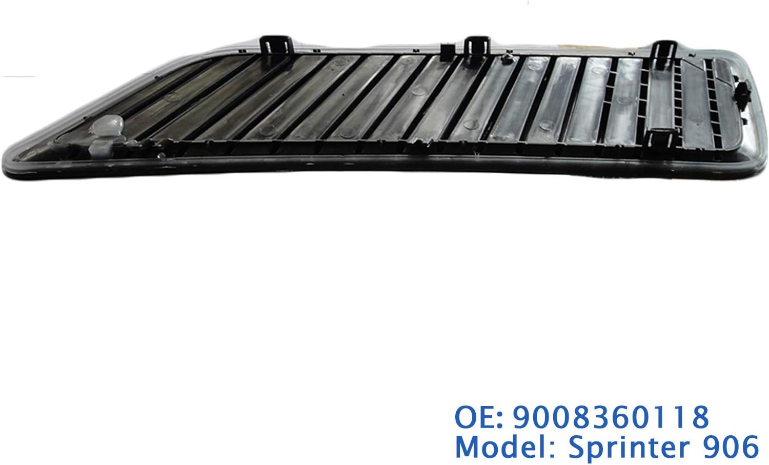 Hood Upper Vent Grille Trim Right Passenger Side Compatible for Mercede Van Sprinter W906 2006-2021 OE 9008360118