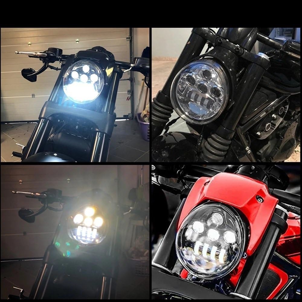 Światło Do Jazdy Dirt Bike Reflektor Do VRSCA V-Rod VRS VRod Led