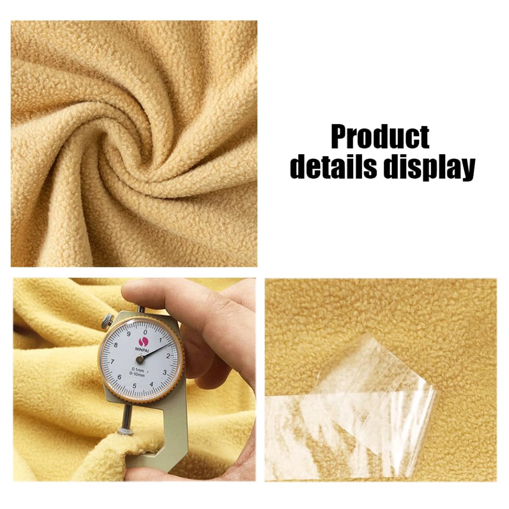 3m Polarfleece Stoff Meterware 160 cm breit Elastischer Polyester Bekleidungsstoffe Fleece Stoff Dekostoff Kuschelfleece Für DIY Nähen Basteln Kleidung Innenfutter Heimtextilien,Weinrot