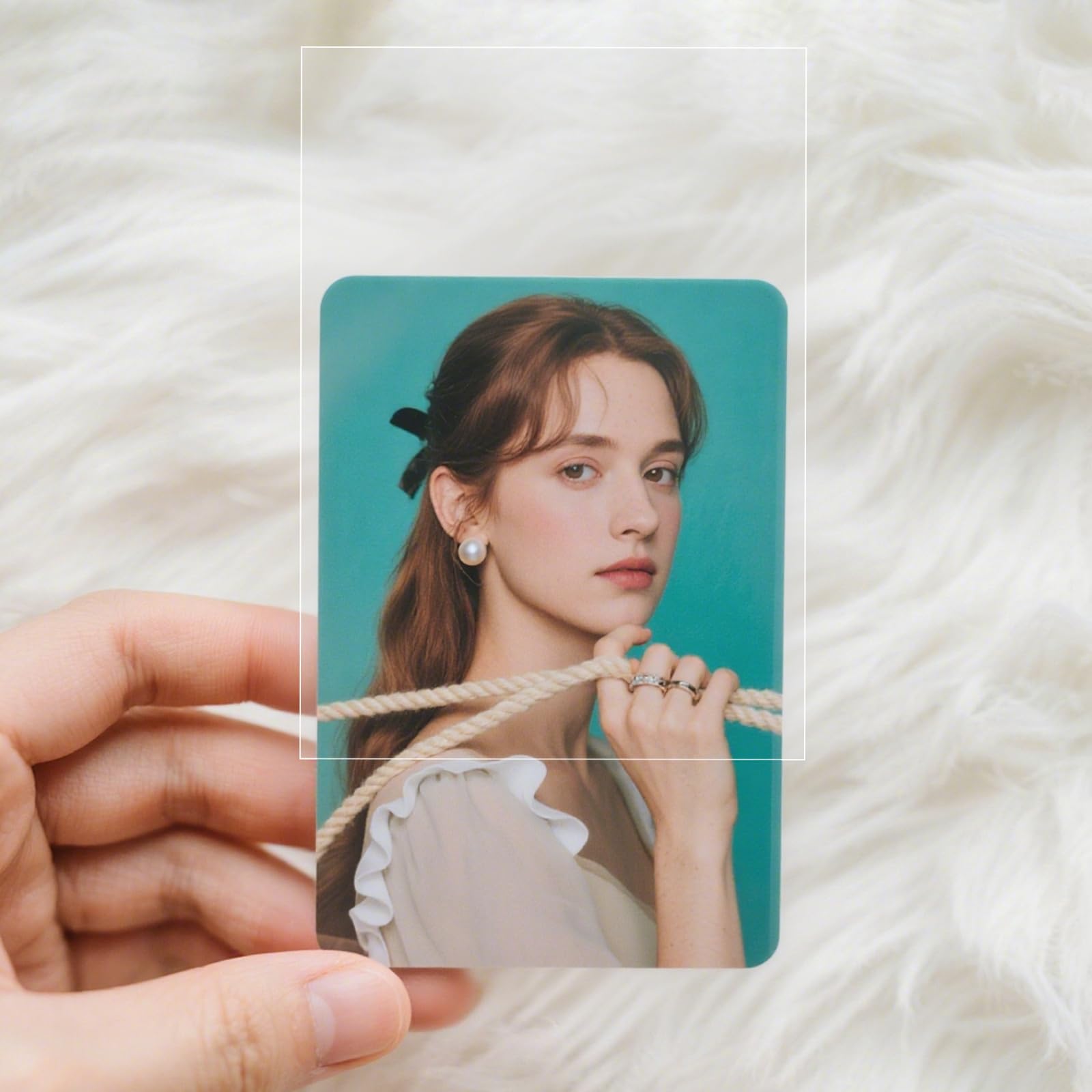 200 Pcs Photocard Sleeves, 59 x 90 mm Ultra Thickness Kpop Clear Sleeves Idol Photo Cards Proector Tranding Cards Shield Cover - Image 3