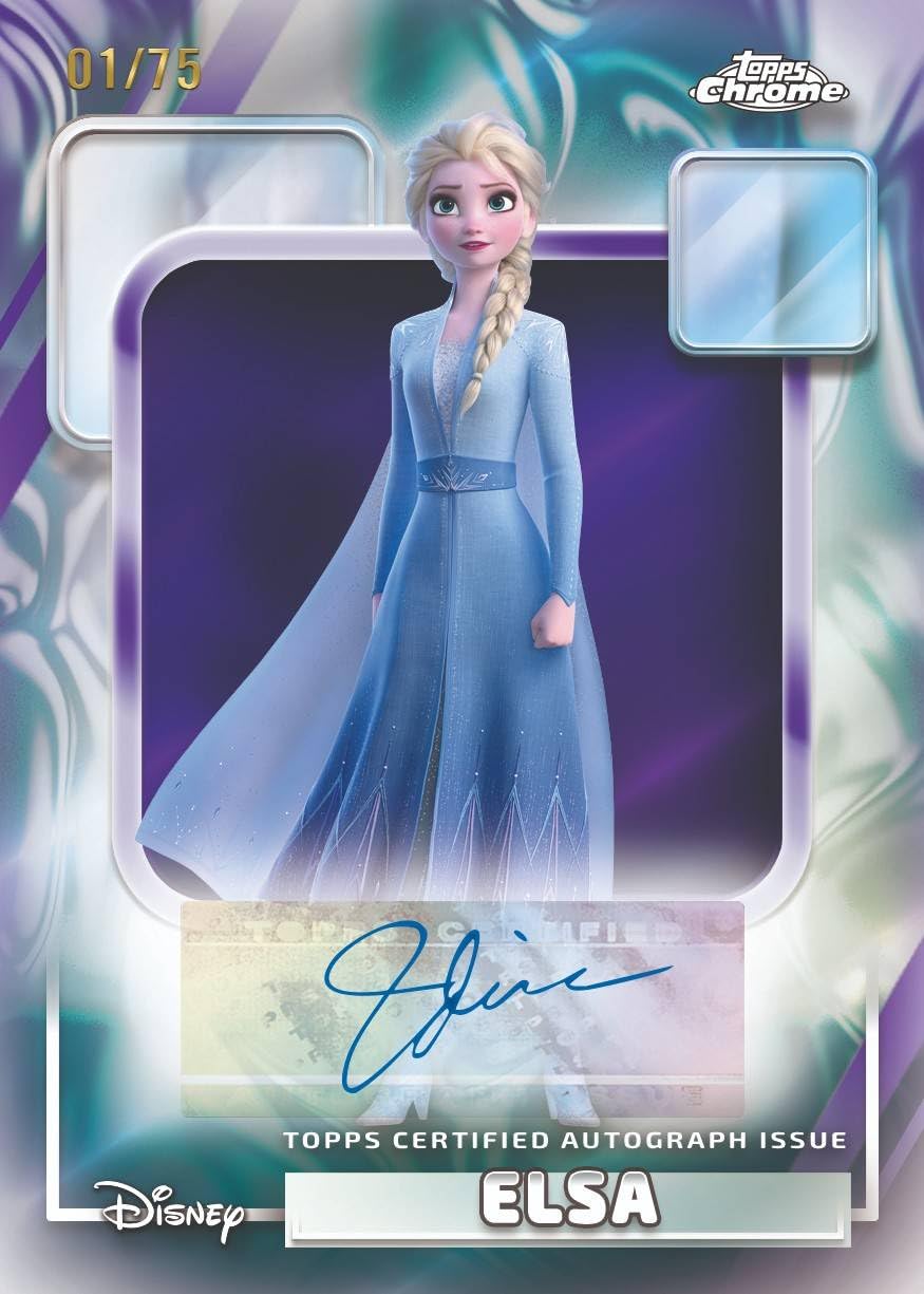 Topps 2026 Chrome® Disney - Value Box (4 Karten pro Packung, 8 Packungen pro Box Finde 2 exklusive Raywave-Parallelen im Inneren!)