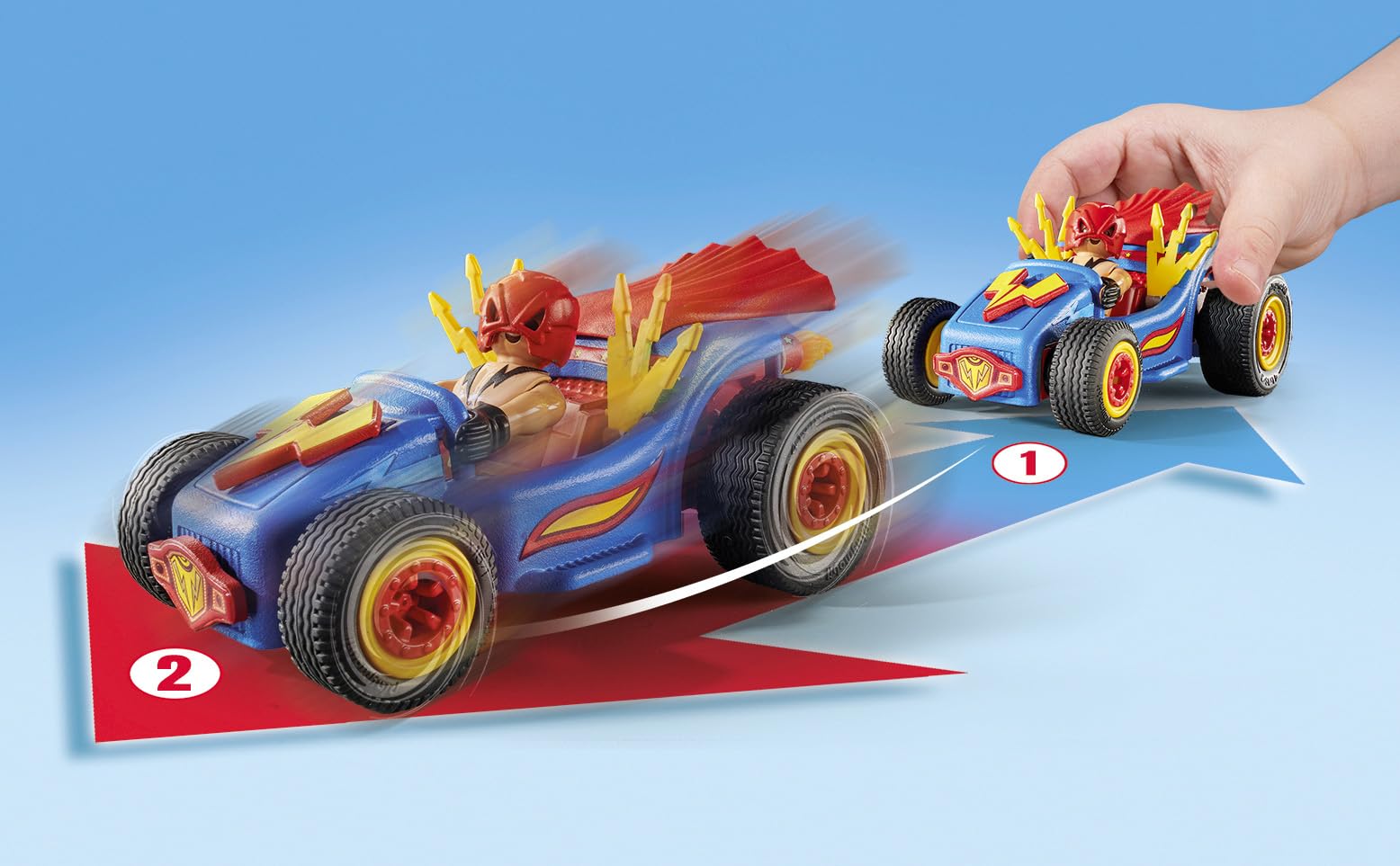 Playmobil Racing Wrestler, Multicolor, Piccolo - Image 3
