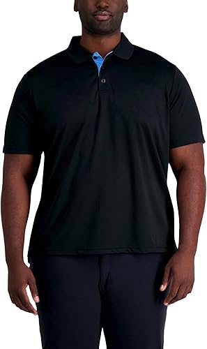 Haggar Polo elástico de manga corta para hombre
