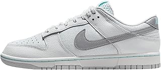 Nike Dunk Low Retro SE Men's Shoes (HQ3619-121, Summit White/Glacier Ice/Vast Grey/Metallic Silver) Size 8.5