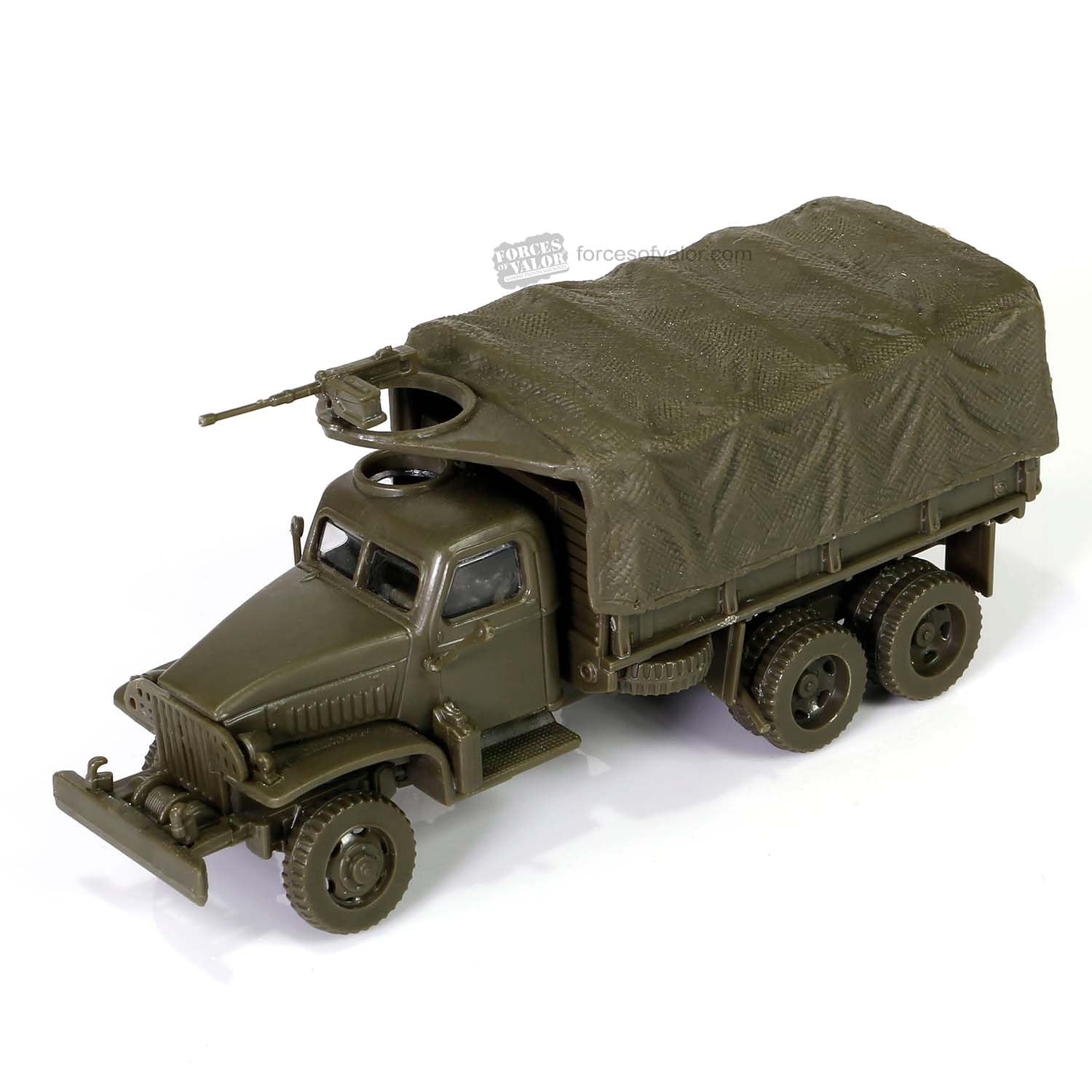 Forces Of Valor GMC 2.5 Ton Cargo Truck 1st Infantry Division, Normandy, June 1944 1:72
