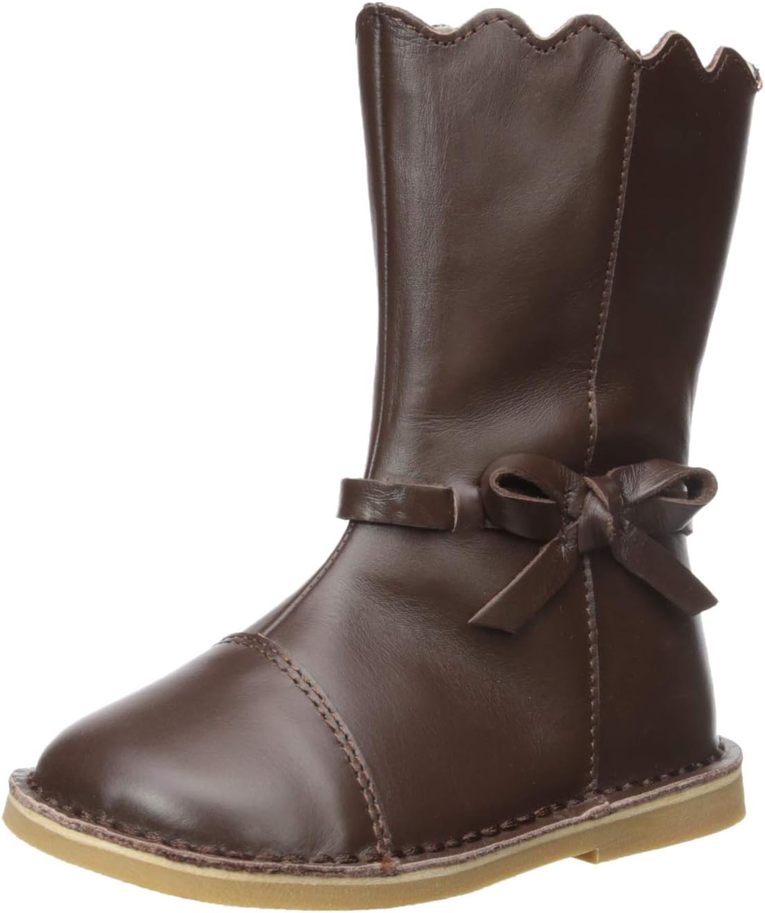 Livie & Luca Girl's Reina-K, Mocha, 4 M US Toddler