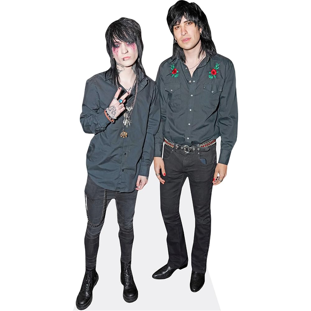 Celebrity Cutouts Lifelike Johnnie Guilbert And Jake Webber (Duo 1) Mini Celebrity Cutout