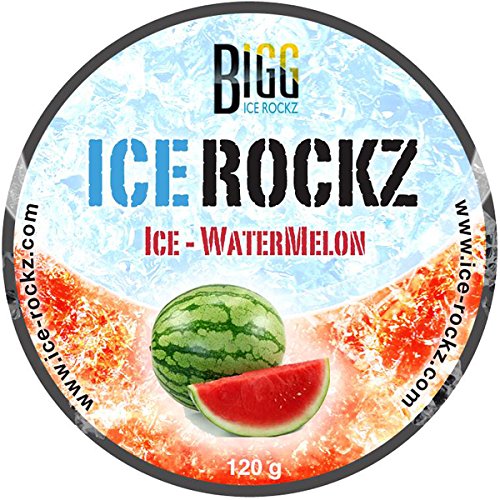 FumandoEspero Bigg Ice Rockz Watermelon 120 g - Piedras para Shisha/cachimba SIN NICOTINA