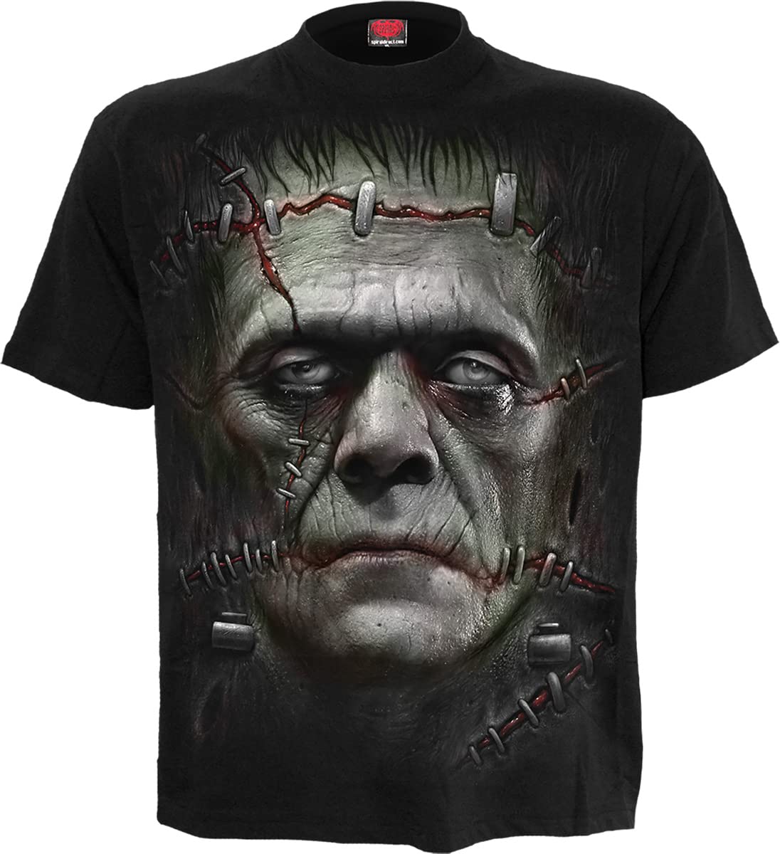 Spiral Men's T-Shirt - IT LIVES - Black - 4XL - Cotton