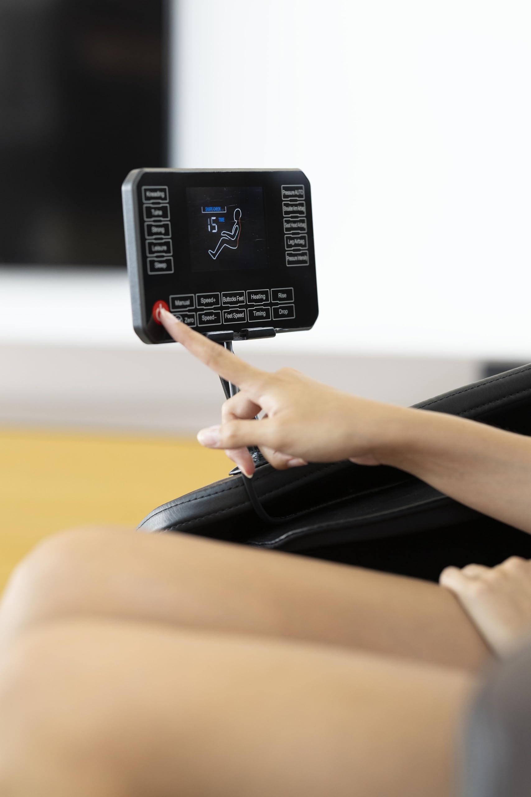 DUPI Sillón de Masaje Eléctrico | Gravedad Cero 3 Niveles | Bluetooth Música | Presoterapia y Calor | Control Digital | Sillón Relax Reclinable, Polipiel, Metal